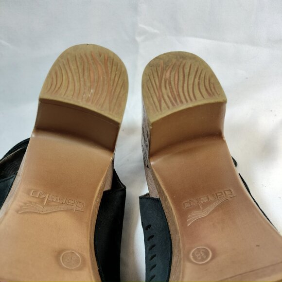 Dansko Reggie Peep Toe Slingback - Picture 7 of 8